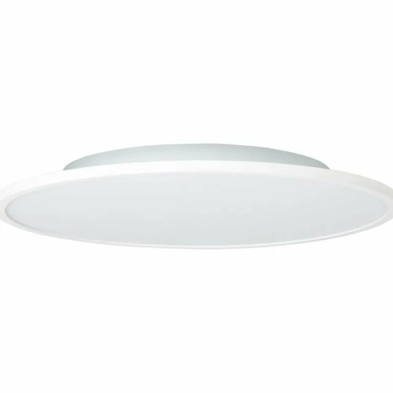 Plafonnier Brilliant Buffi LED Blanc, 1 lumière