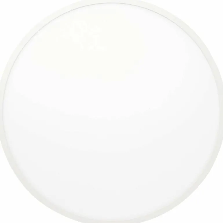 Plafonnier Brilliant Buffi LED Blanc, 1 lumière