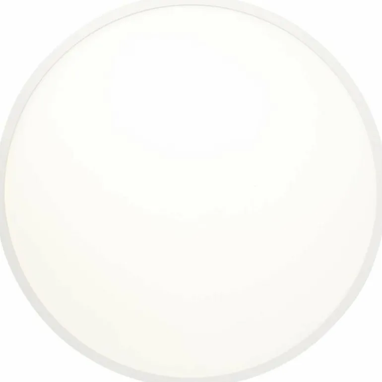 Plafonnier Brilliant Buffi LED Blanc, 1 lumière