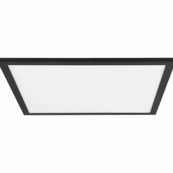Plafonnier Brilliant Buffi LED Noir, 1 lumière