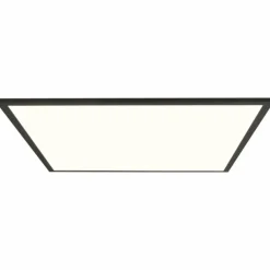 Plafonnier Brilliant Buffi LED Noir, 1 lumière
