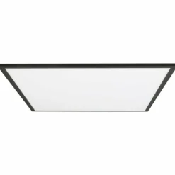 Plafonnier Brilliant Buffi LED Noir, 1 lumière