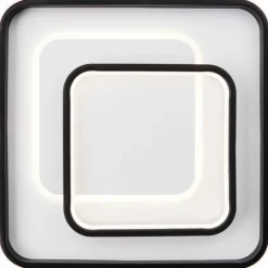 Plafonnier Brilliant Cava LED Blanc, 1 lumière