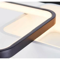 Plafonnier Brilliant Cava LED Blanc, 1 lumière