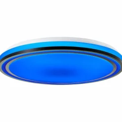 Plafonnier Brilliant Cloe LED Blanc, 1 lumière, Télécommandes