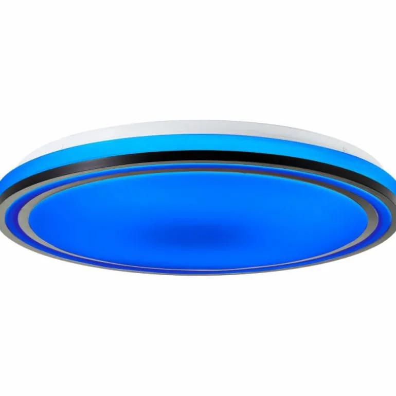 Plafonnier Brilliant Cloe LED Blanc, 1 lumière, Télécommandes