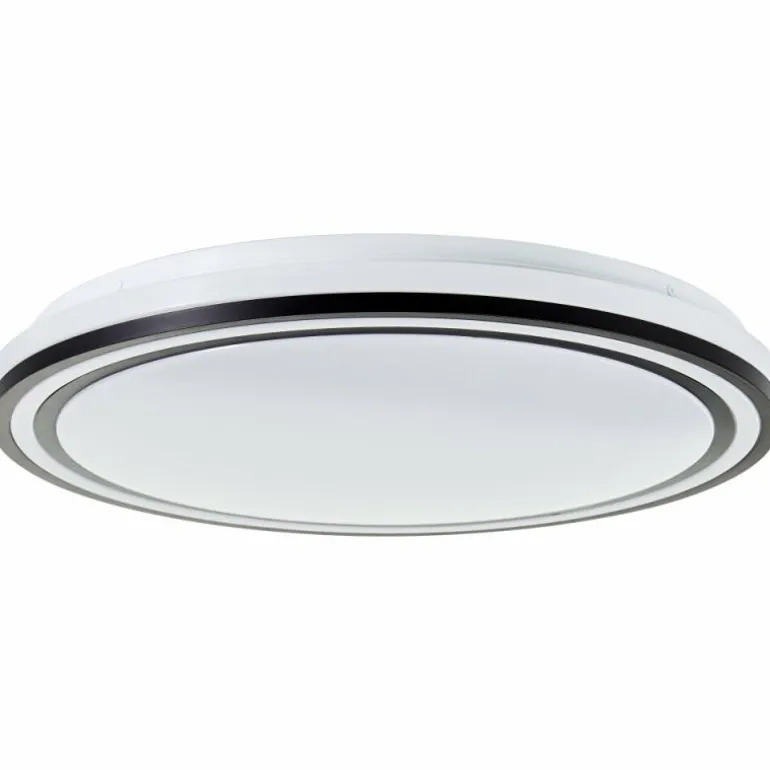 Plafonnier Brilliant Cloe LED Blanc, 1 lumière, Télécommandes