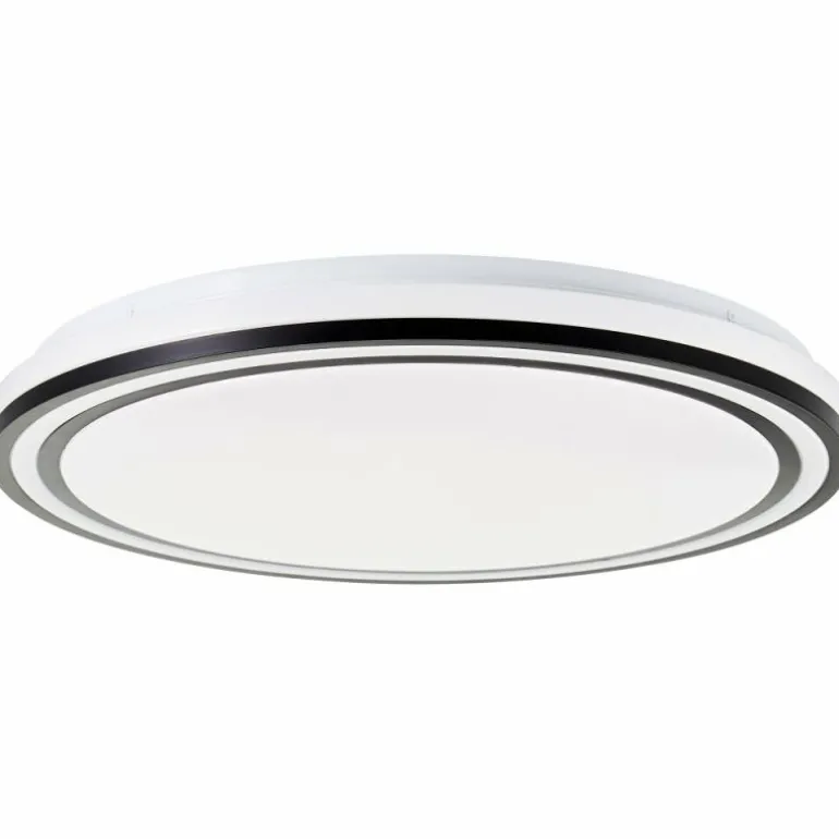 Plafonnier Brilliant Cloe LED Blanc, 1 lumière, Télécommandes