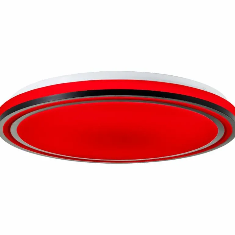 Plafonnier Brilliant Cloe LED Blanc, 1 lumière, Télécommandes