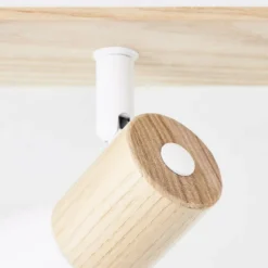 Plafonnier Brilliant Daintree Écru, Blanc, 3 lumières