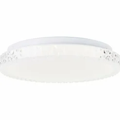Plafonnier Brilliant Dasie LED Blanc, 1 lumière