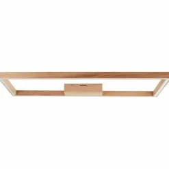 Plafonnier Brilliant Delgrosso LED Bois clair, 1 lumière