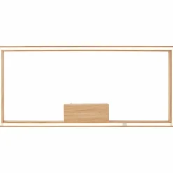 Plafonnier Brilliant Delgrosso LED Bois clair, 1 lumière