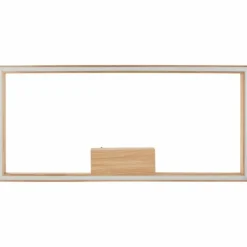 Plafonnier Brilliant Delgrosso LED Bois clair, 1 lumière