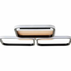 Plafonnier Brilliant Dennet LED Brun, Noir, 1 lumière