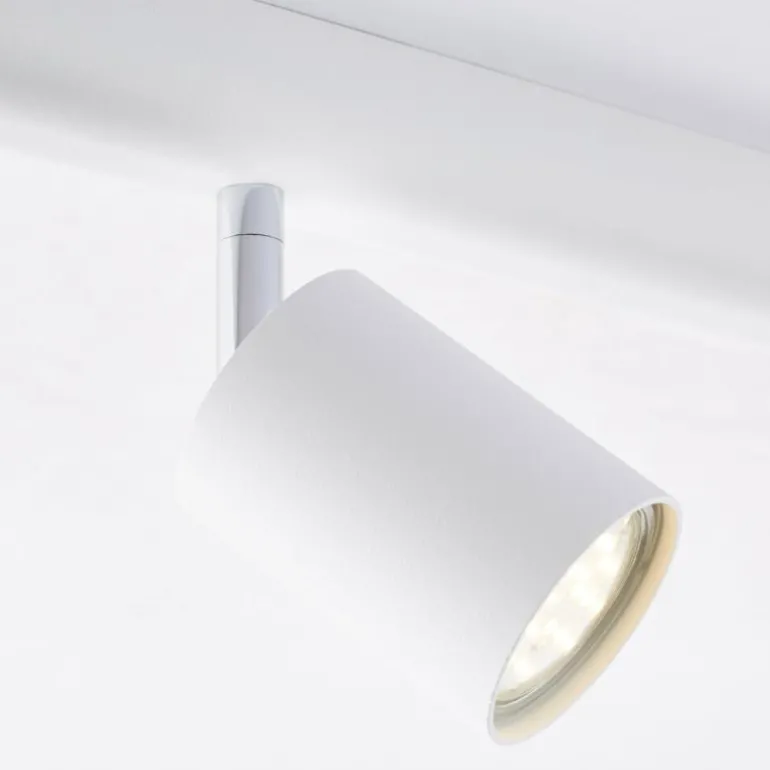 Plafonnier Brilliant Different Blanc, 6 lumières