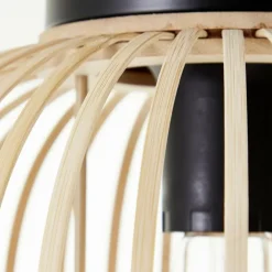 Plafonnier Brilliant Enca Noir, 1 lumière