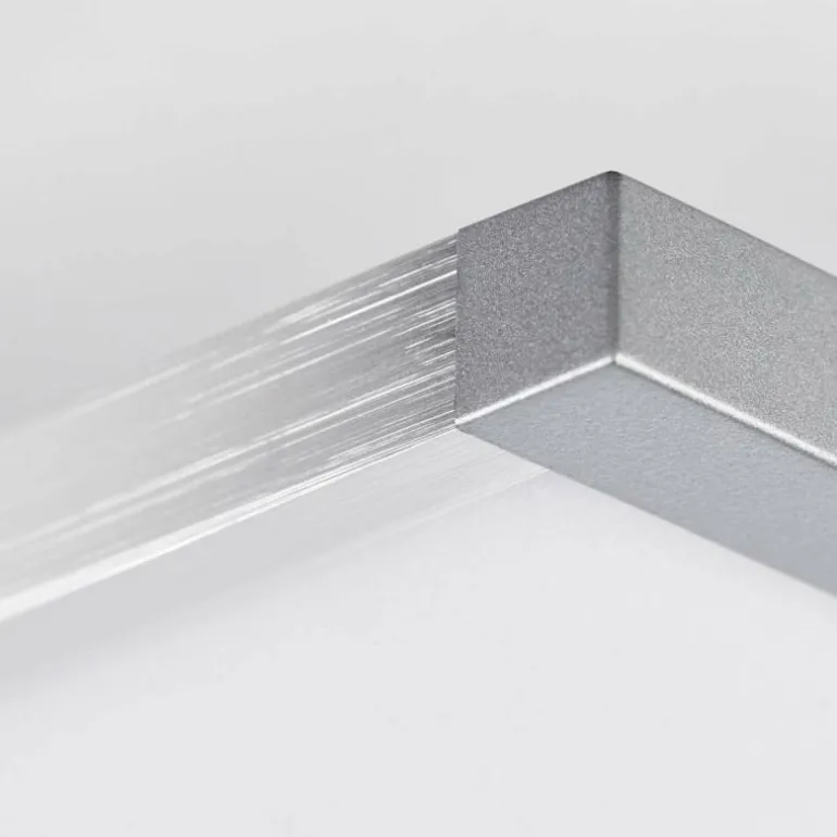 Plafonnier Brilliant Entrance LED Aluminium, Blanc, 1 lumière