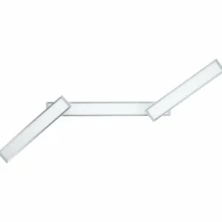 Plafonnier Brilliant Entrance LED Aluminium, Blanc, 1 lumière