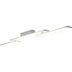 Plafonnier Brilliant Entrance LED Aluminium, Blanc, 1 lumière