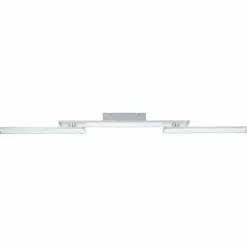 Plafonnier Brilliant Entrance LED Aluminium, Blanc, 1 lumière