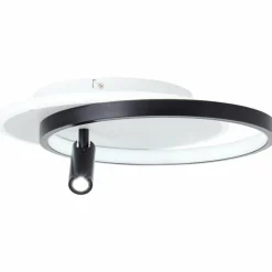 Plafonnier Brilliant Eunomia LED Noir, Blanc, 1 lumière