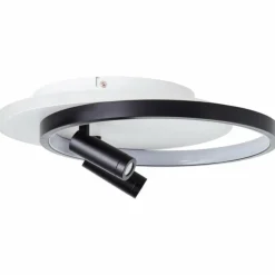 Plafonnier Brilliant Eunomia LED Noir, Blanc, 1 lumière