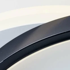 Plafonnier Brilliant Eunomia LED Noir, Blanc, 1 lumière