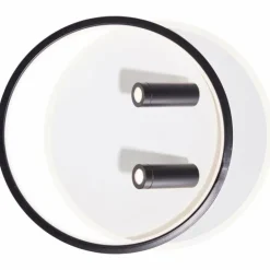 Plafonnier Brilliant Eunomia LED Noir, Blanc, 1 lumière