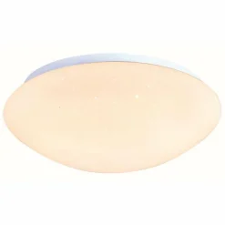 Plafonnier Brilliant Fakir Blanc, 1 lumière, Changeur de couleurs