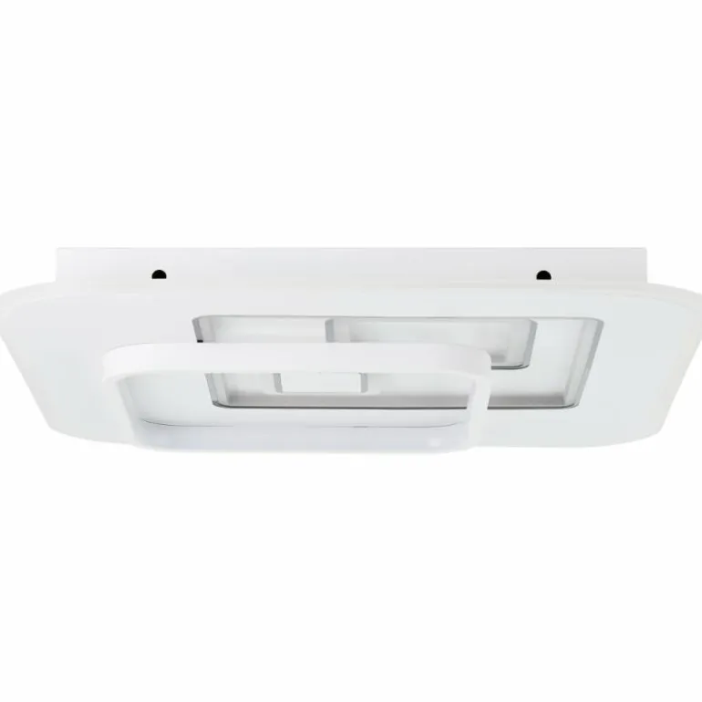Plafonnier Brilliant Furtado LED Noir, Blanc, 1 lumière, Télécommandes