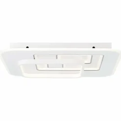 Plafonnier Brilliant Furtado LED Noir, Blanc, 1 lumière, Télécommandes