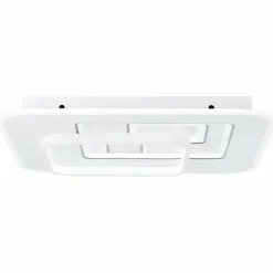 Plafonnier Brilliant Furtado LED Noir, Blanc, 1 lumière, Télécommandes