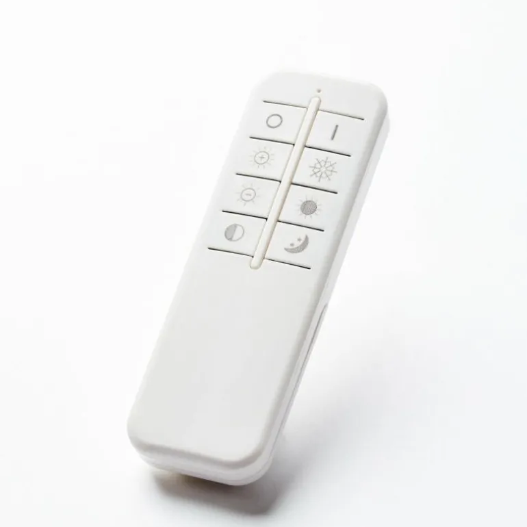 Plafonnier Brilliant Furtado LED Noir, Blanc, 1 lumière, Télécommandes