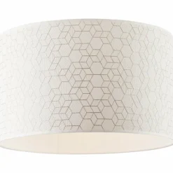 Plafonnier Brilliant Galance Blanc, 1 lumière