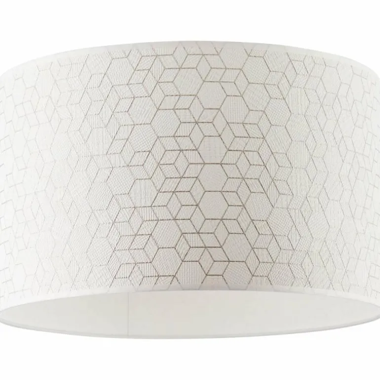 Plafonnier Brilliant Galance Blanc, 1 lumière