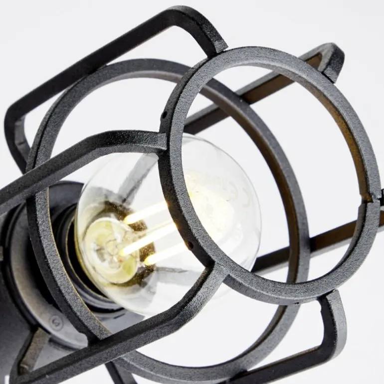 Plafonnier Brilliant Gwen Bois foncé, 2 lumières