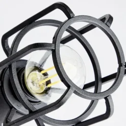 Plafonnier Brilliant Gwen Bois foncé, 2 lumières