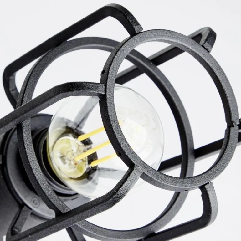 Plafonnier Brilliant Gwen Bois foncé, 2 lumières