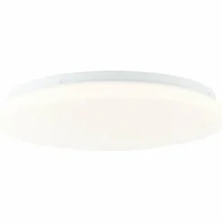 Plafonnier Brilliant Heddy LED Blanc, 1 lumière, Télécommandes, Changeur de couleurs