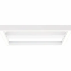 Plafonnier Brilliant Icarus LED Blanc, 1 lumière, Télécommandes, Changeur de couleurs