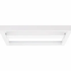 Plafonnier Brilliant Icarus LED Blanc, 1 lumière, Télécommandes, Changeur de couleurs