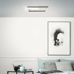 Plafonnier Brilliant Iorgo LED Blanc, 1 lumière