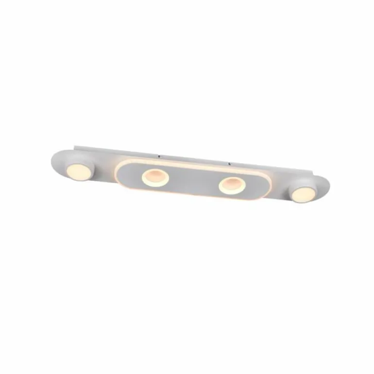 Plafonnier Brilliant Irelia LED Blanc, 1 lumière