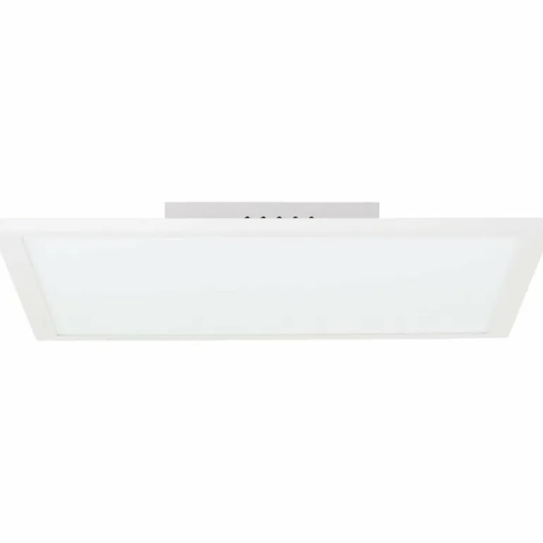 Plafonnier Brilliant Jacinda LED Blanc, 1 lumière, Télécommandes