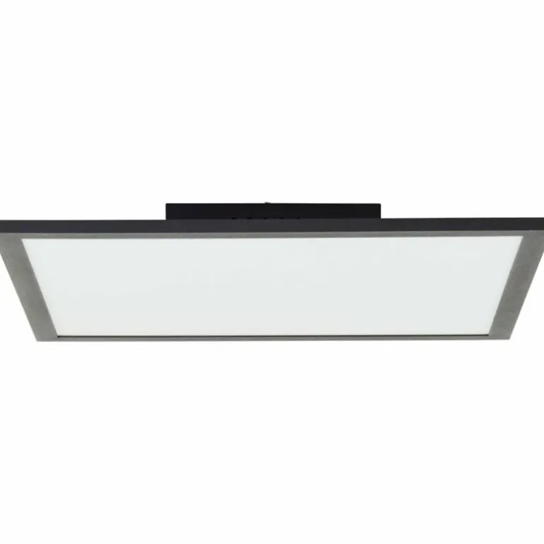 Plafonnier Brilliant Jacinda LED Noir, 1 lumière, Télécommandes