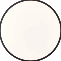 Plafonnier Brilliant Jamil LED Blanc, 1 lumière, Télécommandes, Changeur de couleurs