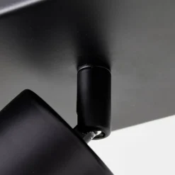 Plafonnier Brilliant Jello LED Noir, 2 lumières