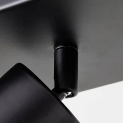 Plafonnier Brilliant Jello LED Noir, 3 lumières