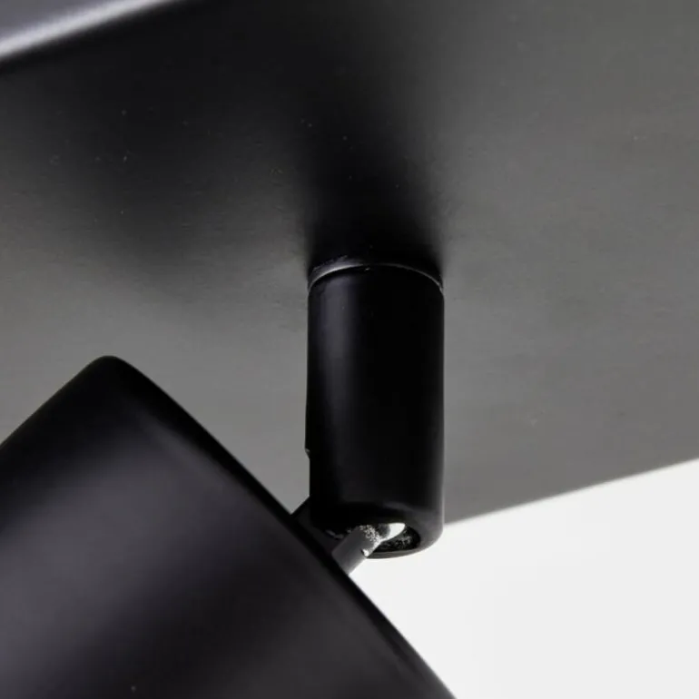 Plafonnier Brilliant Jello LED Noir, 3 lumières